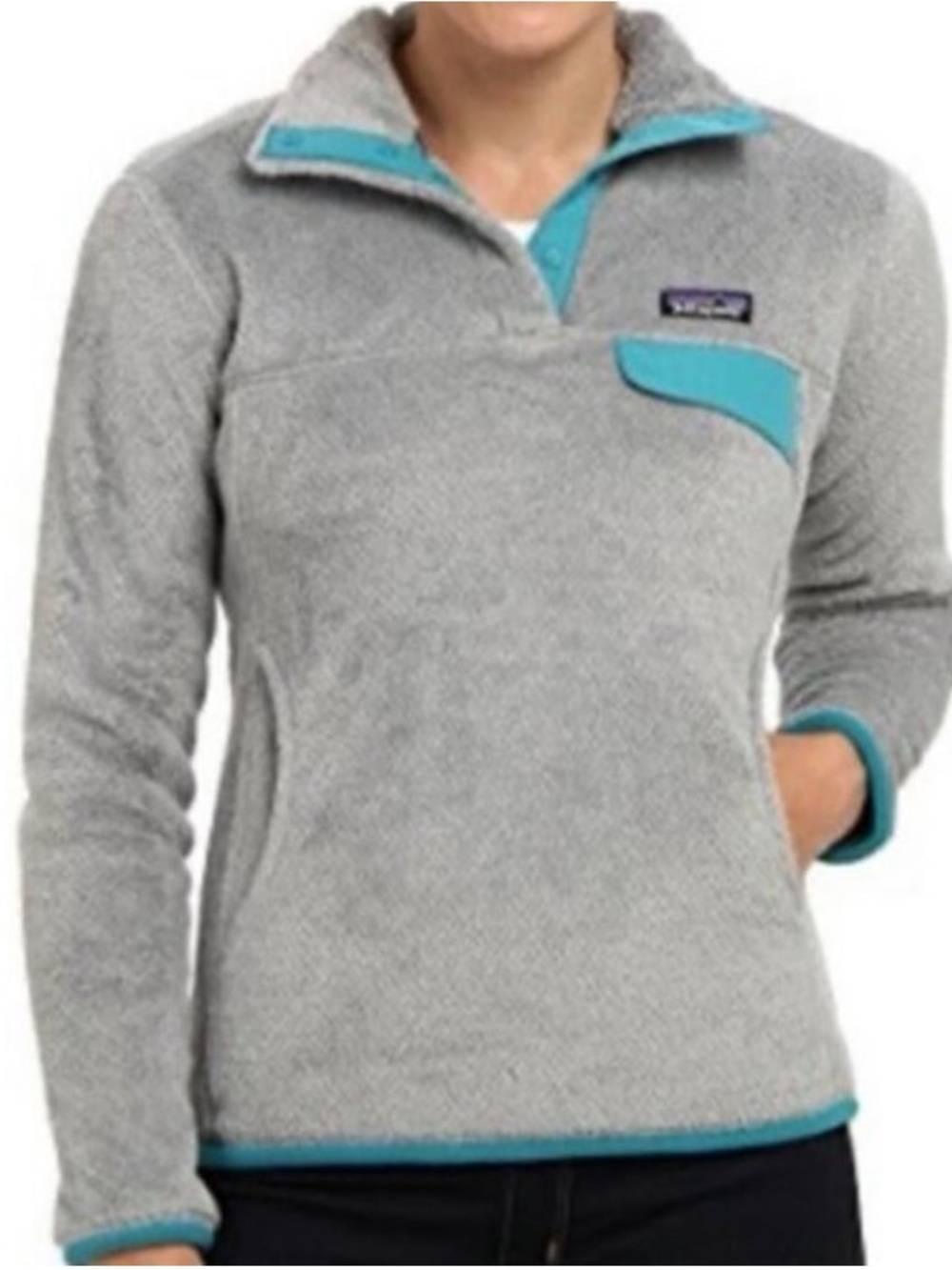 Patagonia Re-Tool Snap-T Pullover Fleece Sweater Jacket